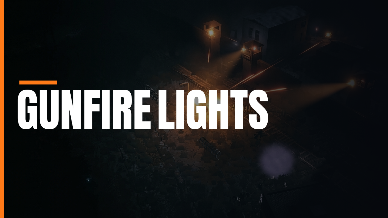 Gunfire Lights banner