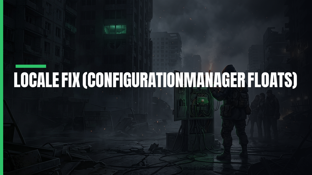 Locale Fix (ConfigurationManager floats) banner