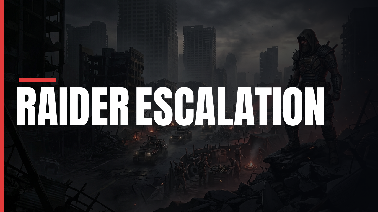 Raider Escalation banner