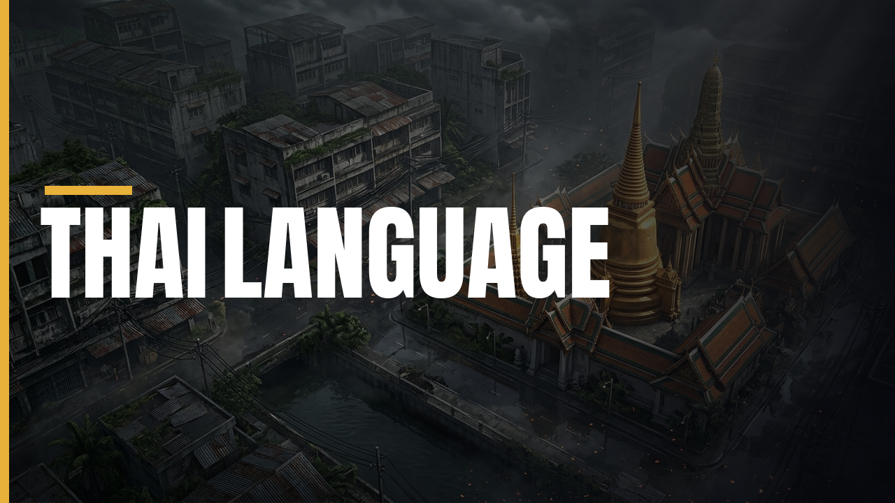 Thai Language banner